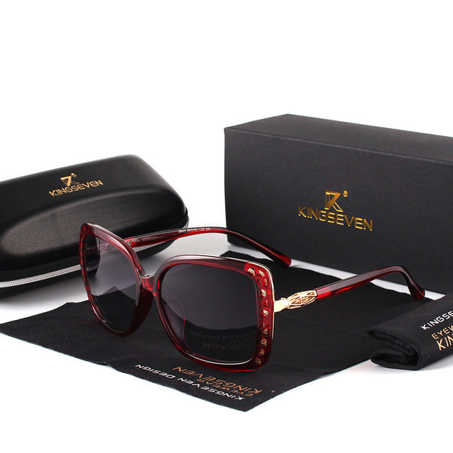 Butterfly Shaped Oval Sunglasses