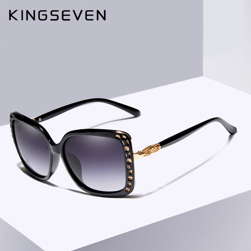 Butterfly Shaped Oval Sunglasses